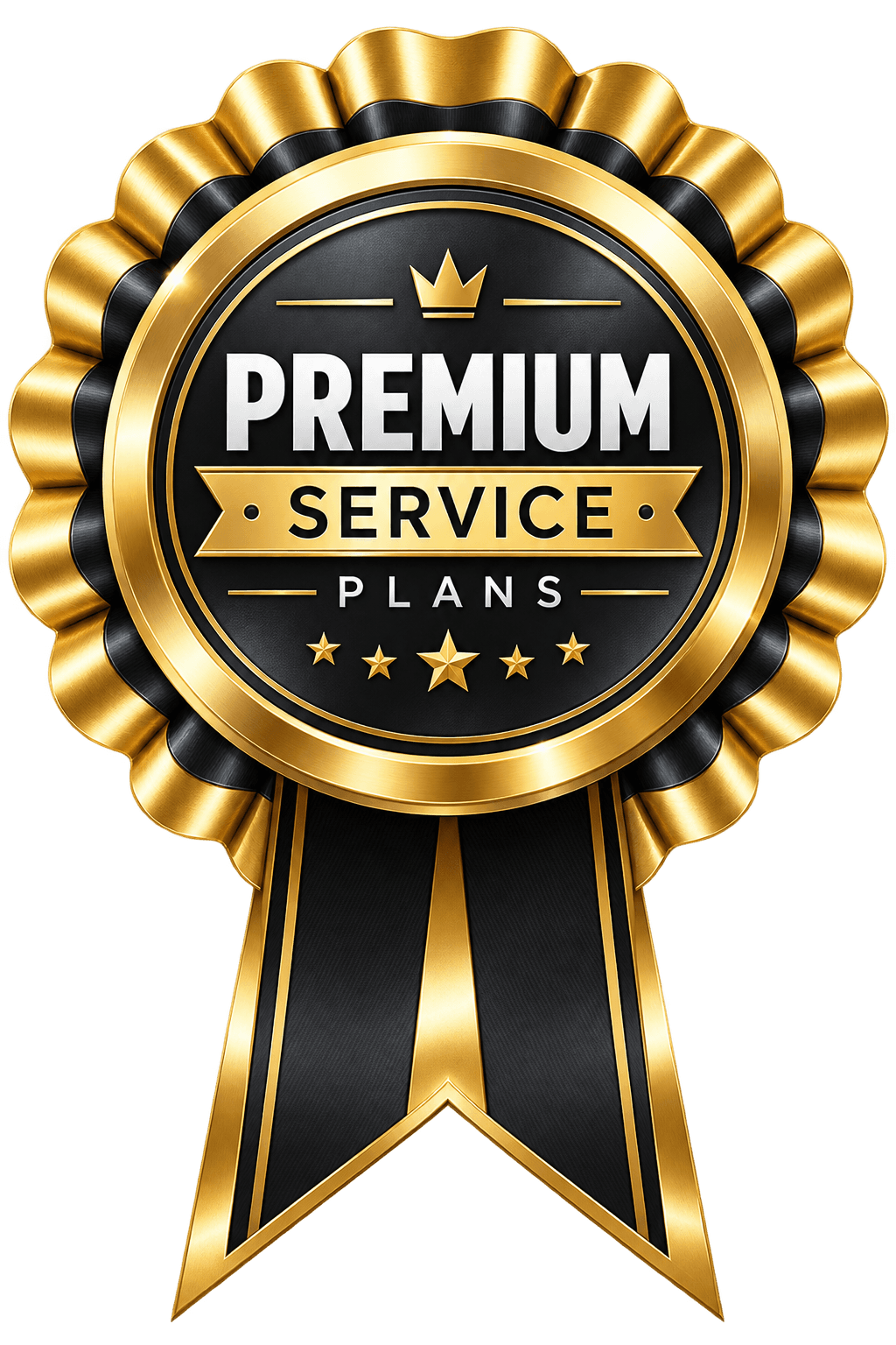 Brown's Family Pressure Washing premium service plan ribbon